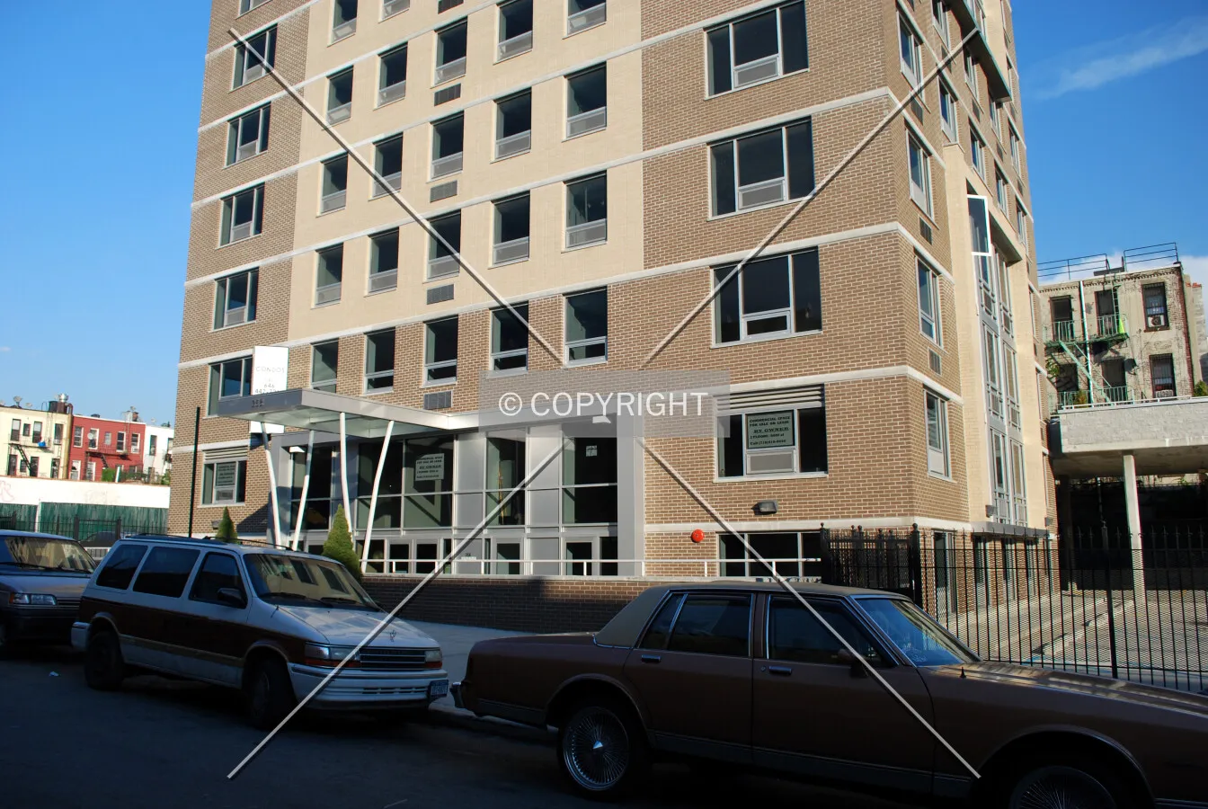 Base along Grove Street