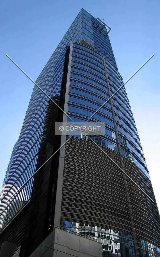 Looking Up from Des Voeux Road Central