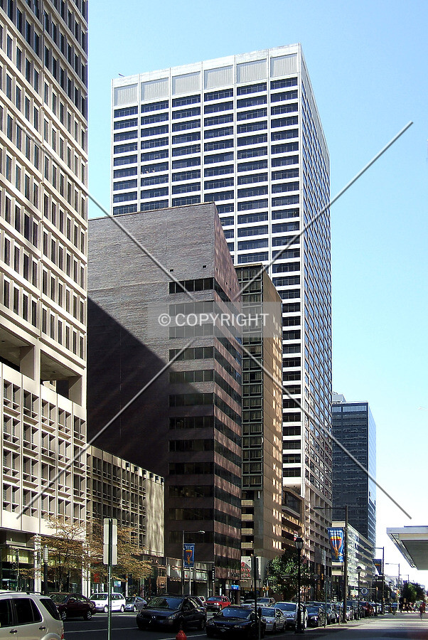 View from the east along Market Street