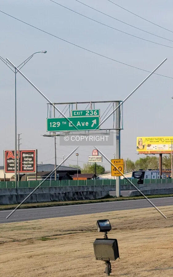 From the southwest; April 2, 2021