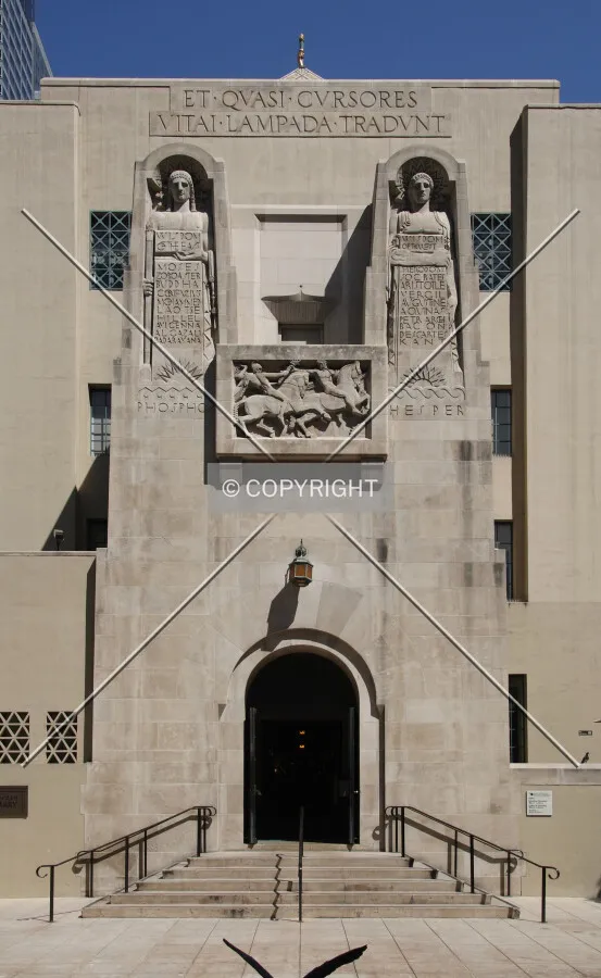 West entrance