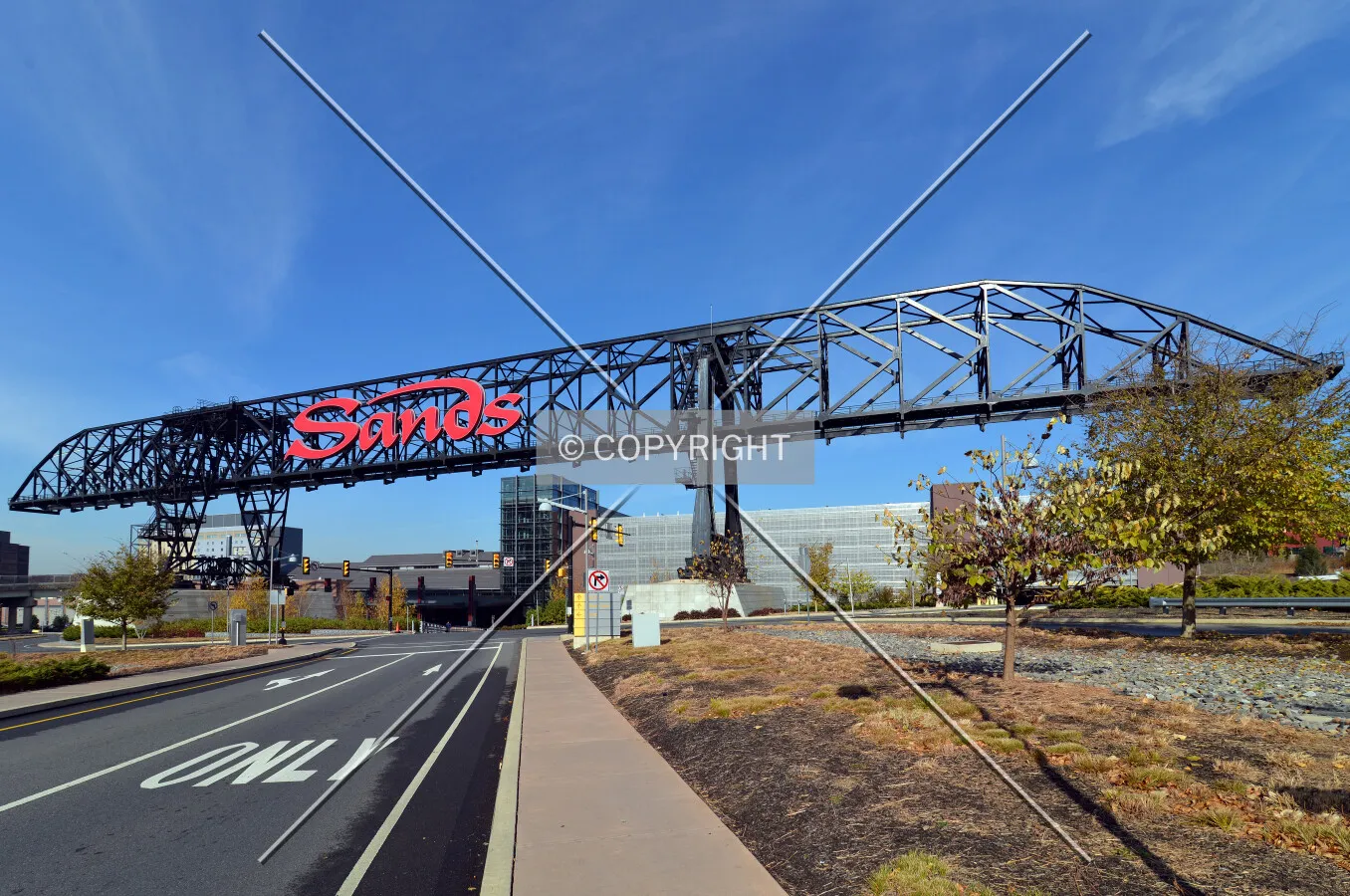 View from the southeast toward the main entrance area