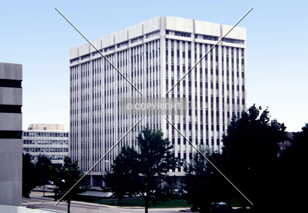 View from the northeast