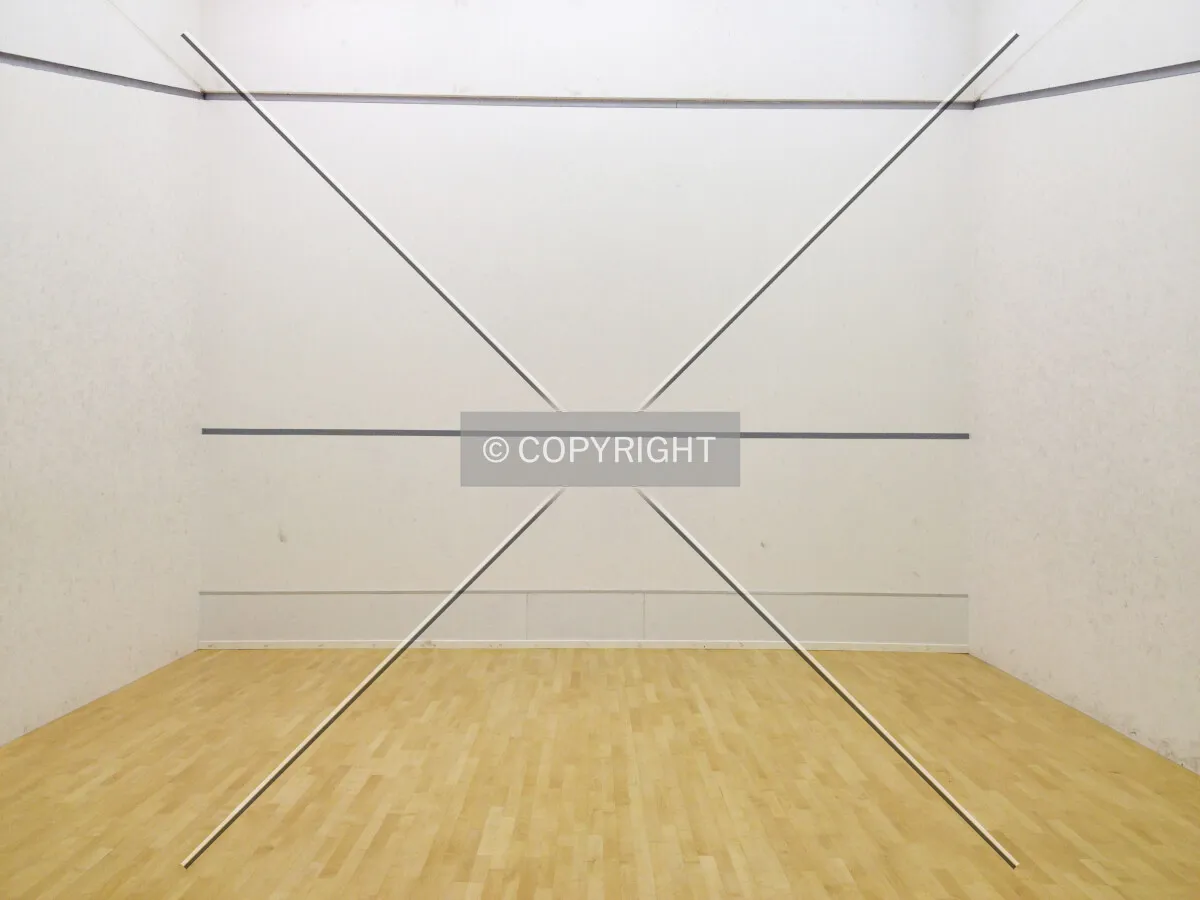 A squash court