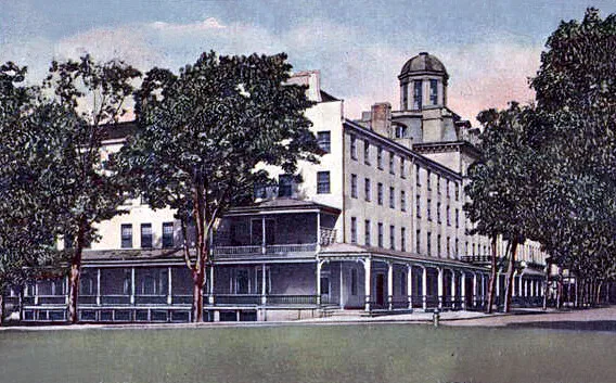 View from the southeast