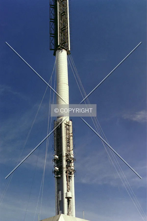 Base of the antenna