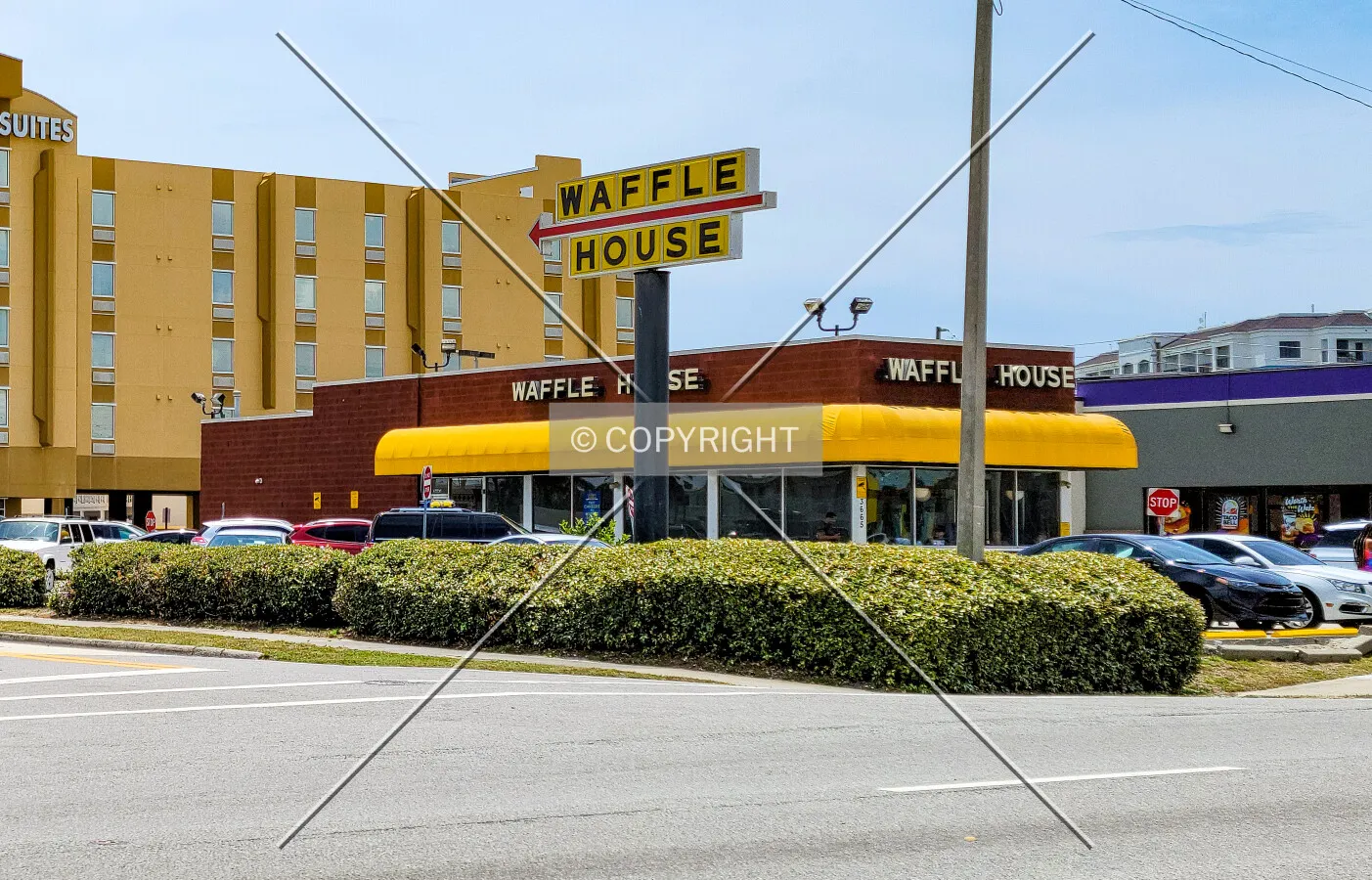 From the northwest; May 31, 2021