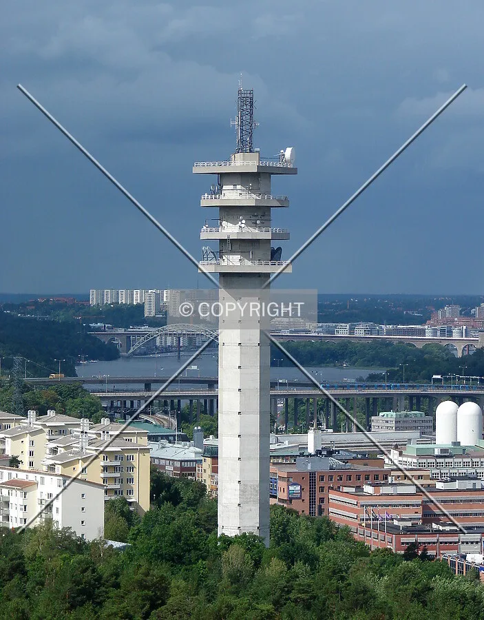View west from Hammarbybacken