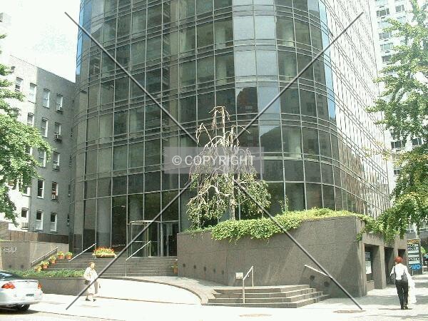 View of the entrance on East 66th Street