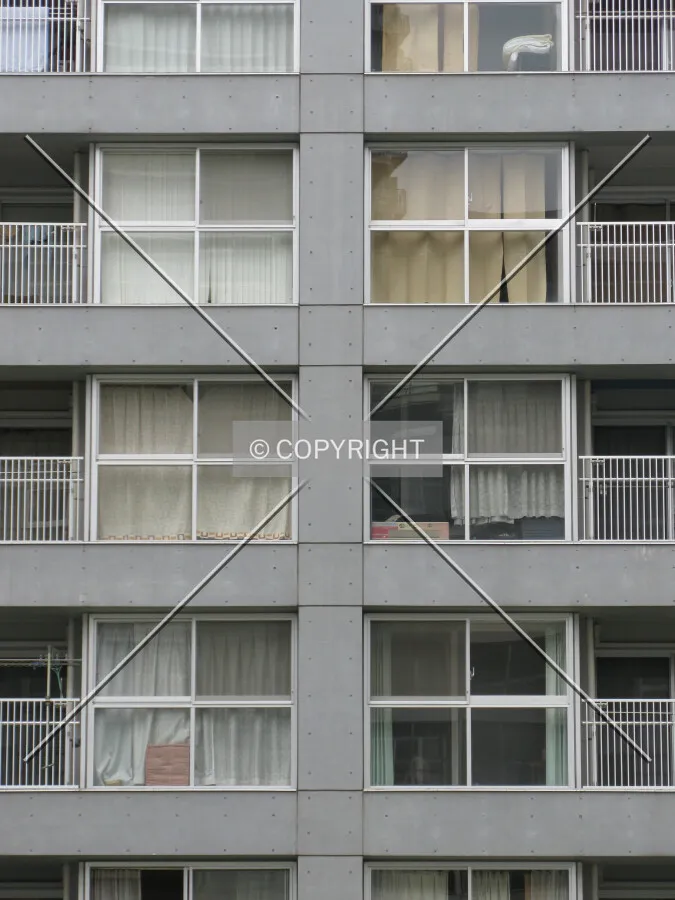 Facade detail seen from the south