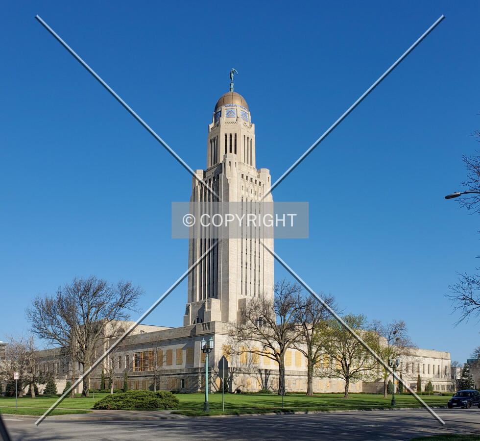 Southeast view; April 23, 2020