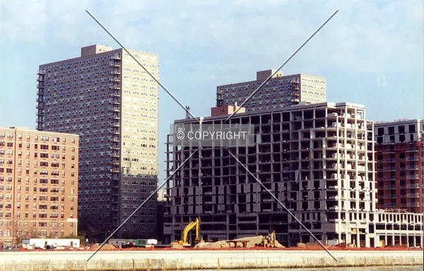 View from waterfront looking northwest