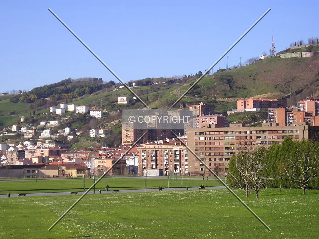 View from Etxebarria park