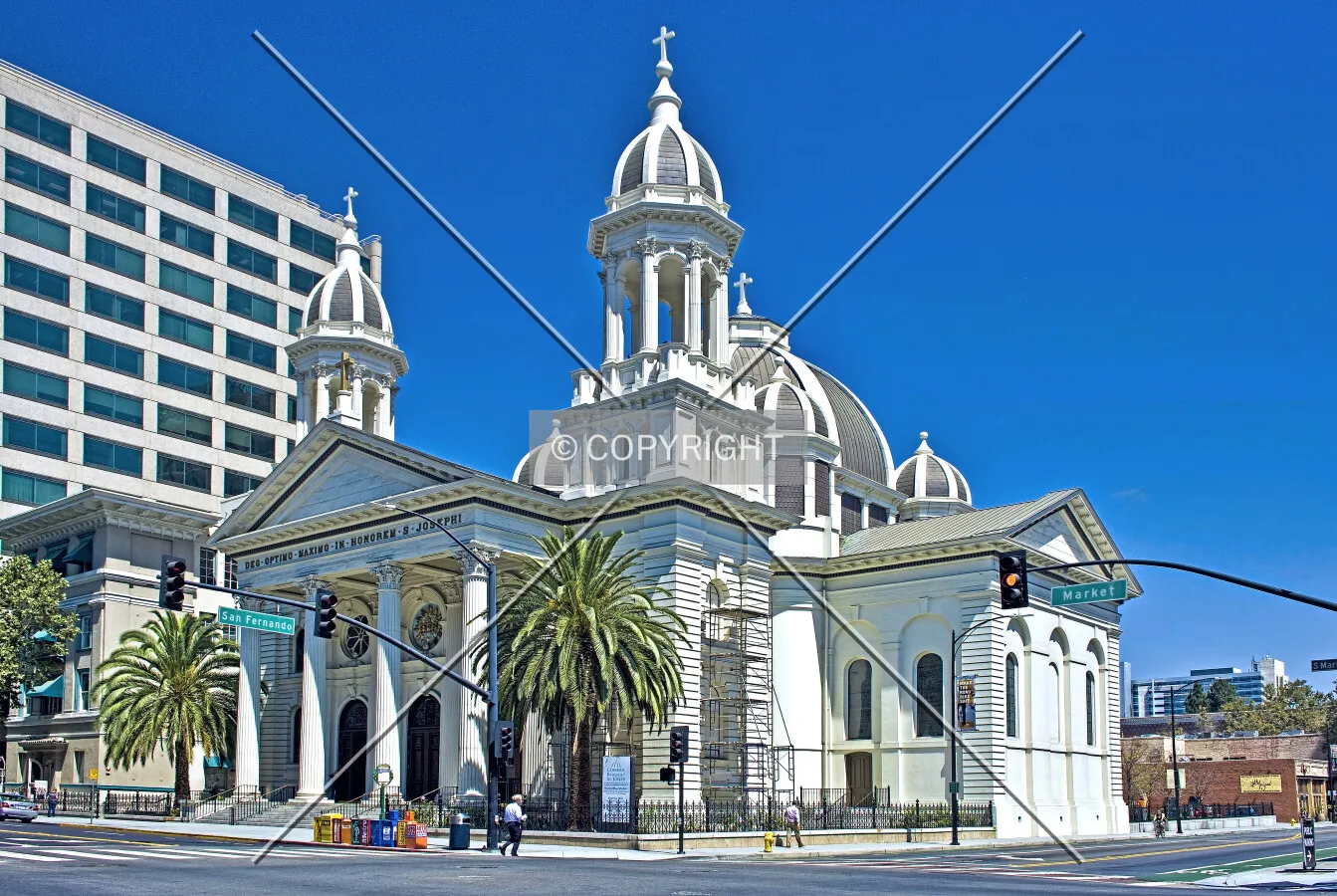 Cathedral Basilica of Saint Joseph, San Jose, California, U.S.A,