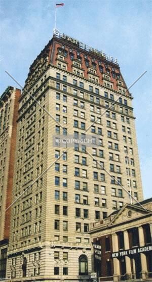 View to the northeast in 1998, before the conversion to the W Hotel
