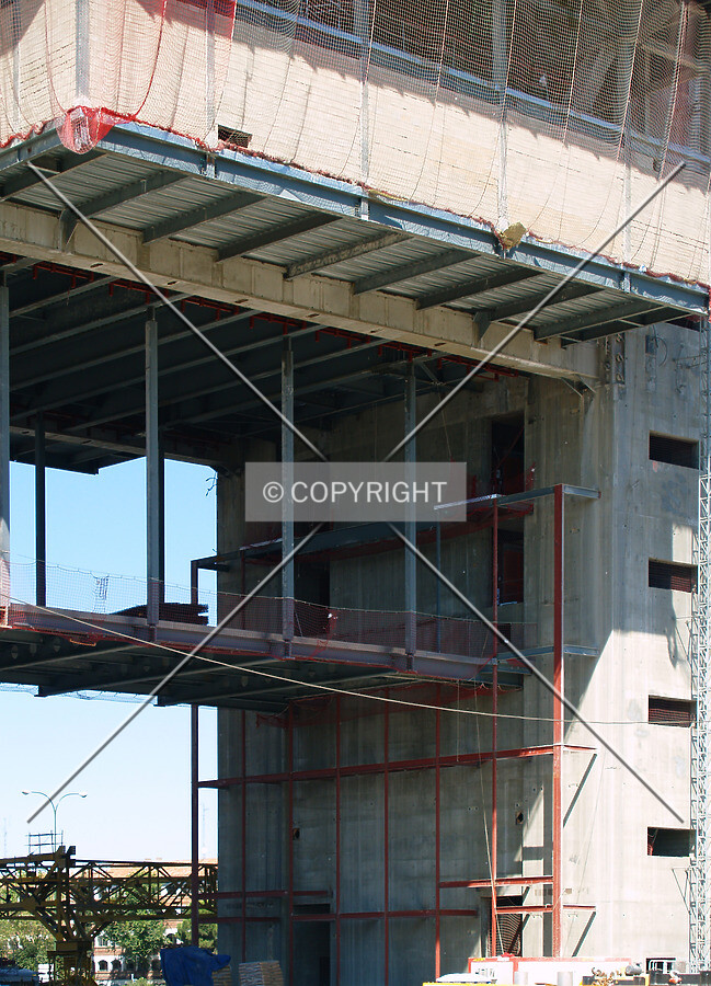 Detail of the ground floors
