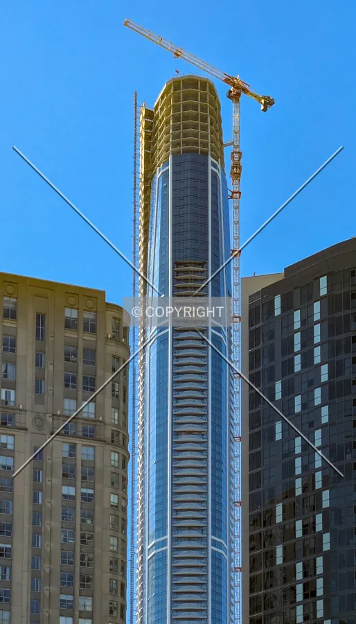 Upper floors from the north