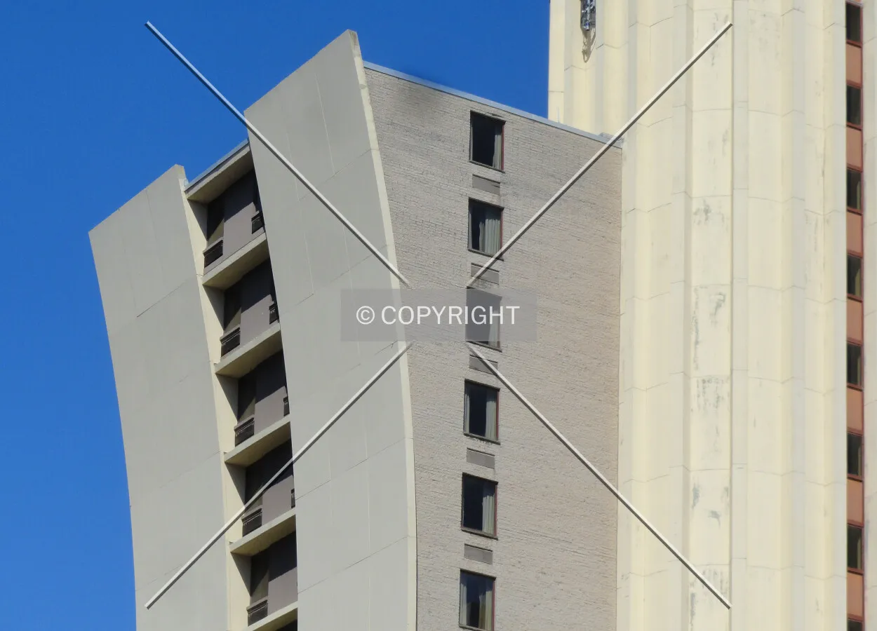Western facade detail