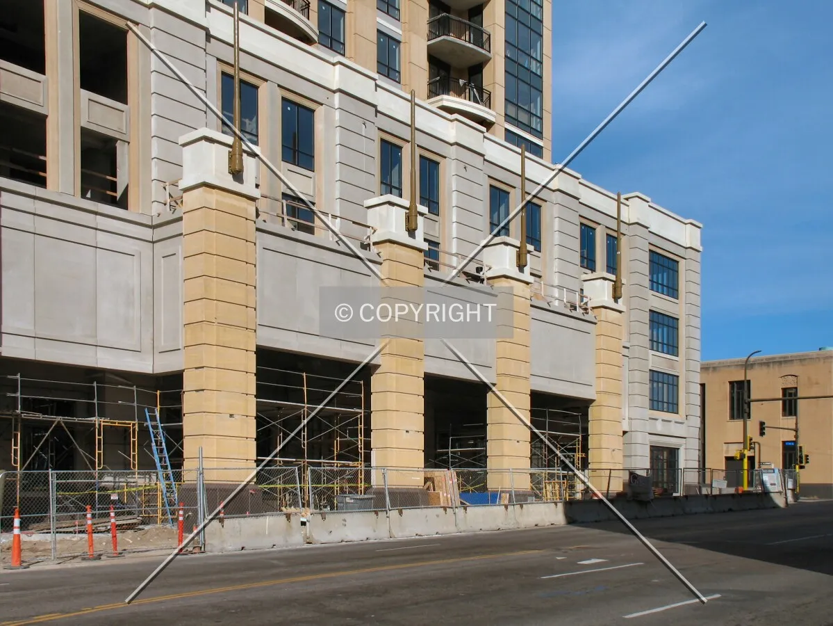 Base along 3rd Avenue South