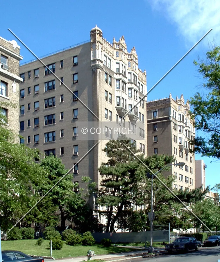 View from the southeast