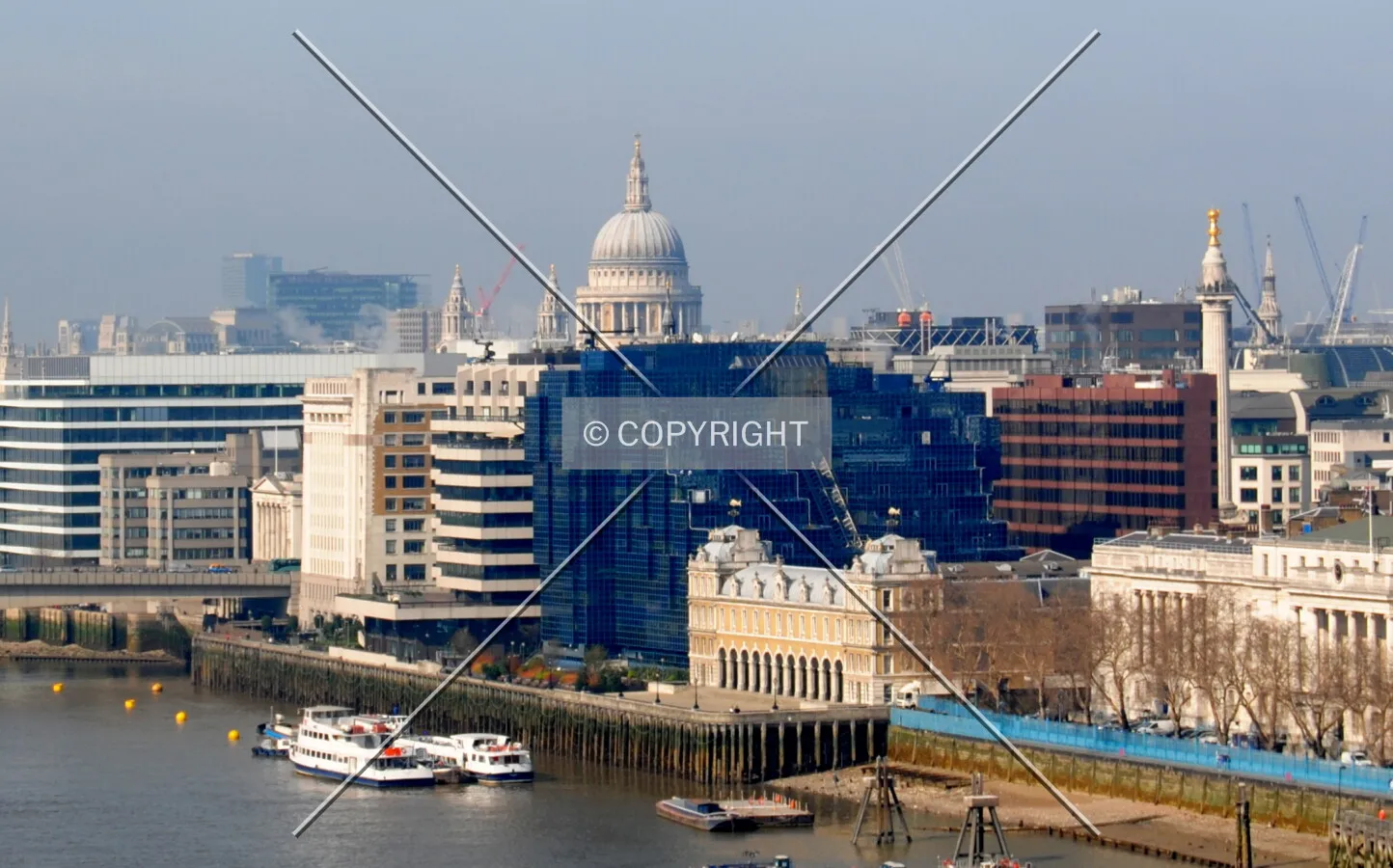View from Tower Bridge