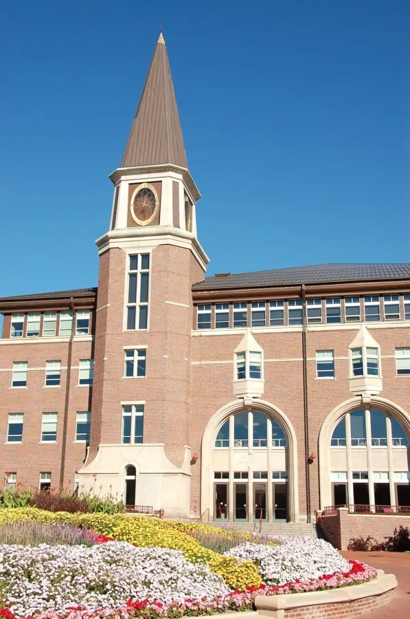 View from the southwest