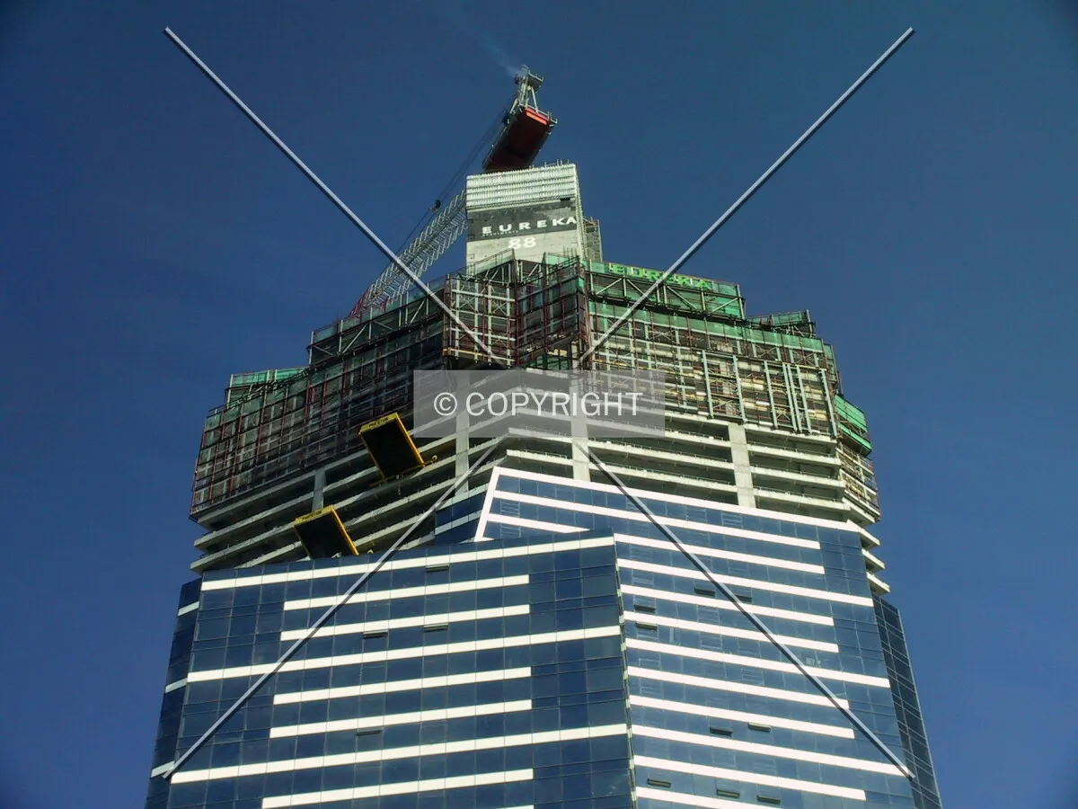 View of the upper floors seen from the Langham Hotel