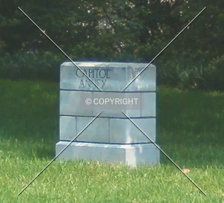 View of the building sign from North 3rd Street