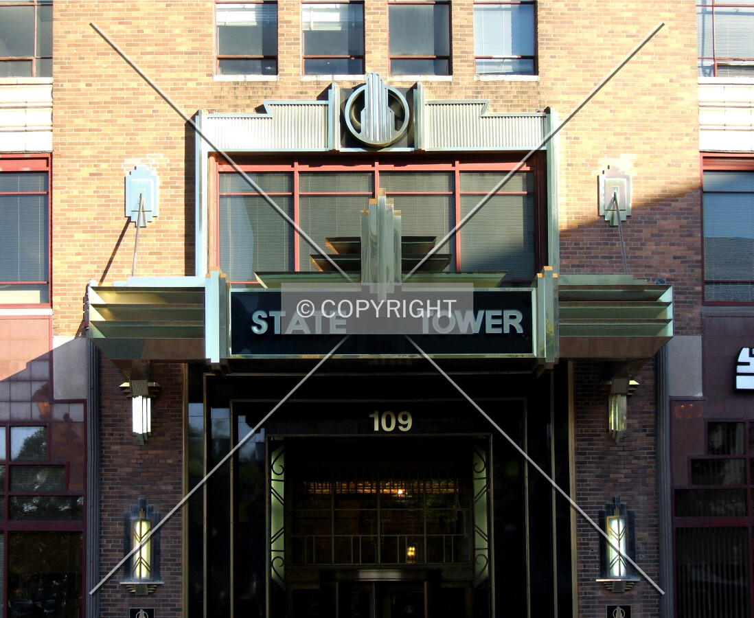 Main entrance on Warren Street