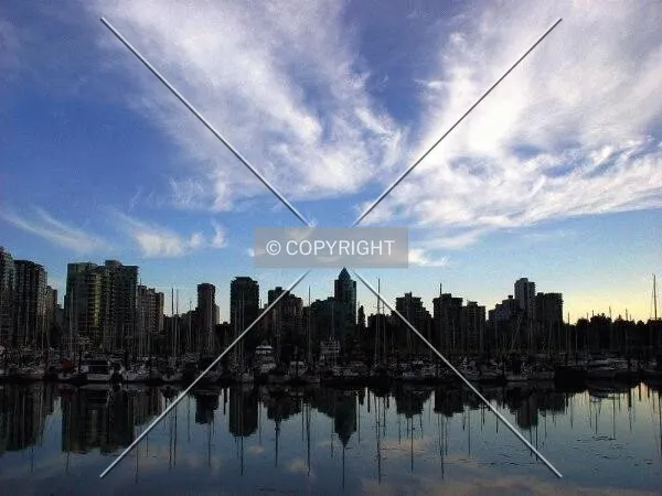 West End from Stanley Park late afternoon