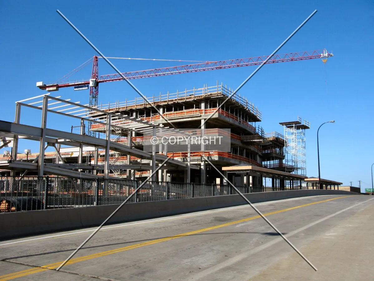 View to the northwest along 5th Street North