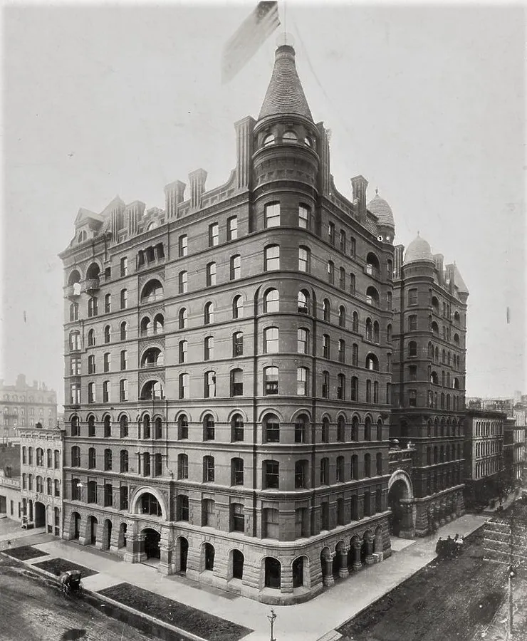 View from the northeast