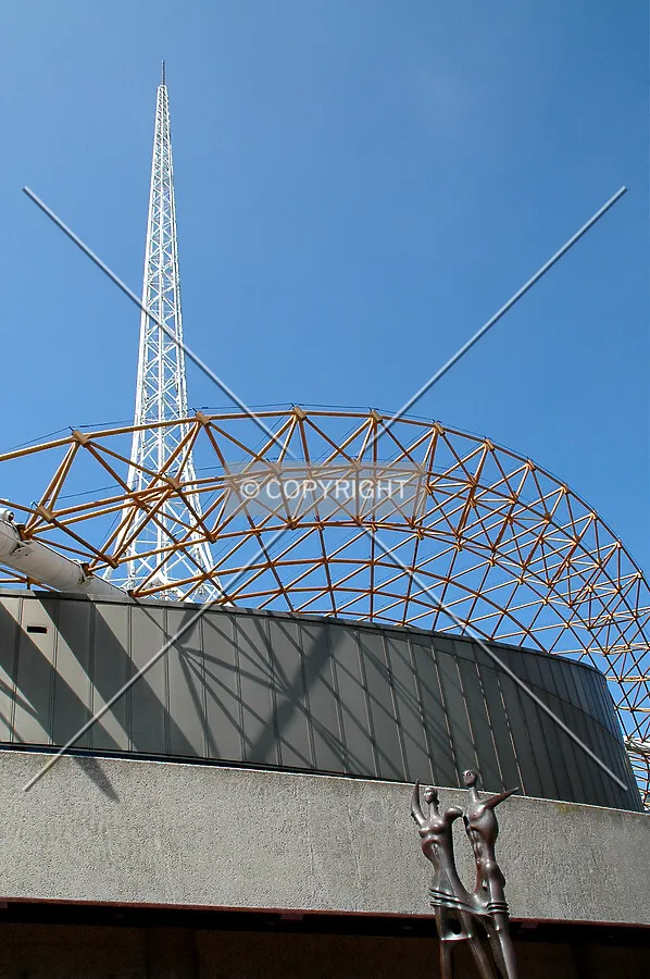 North side and spire
