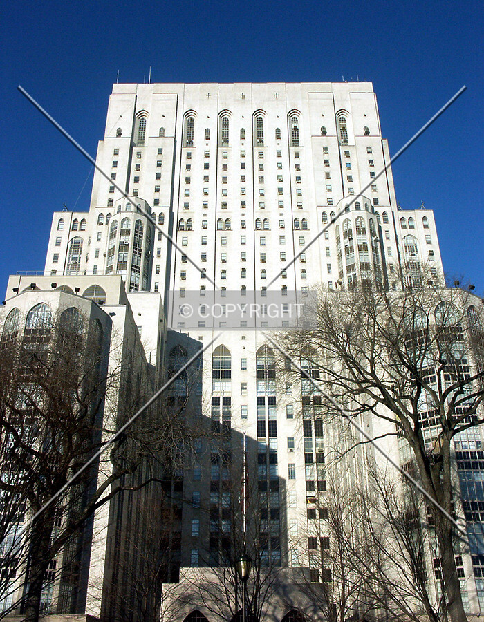 View of the south facade