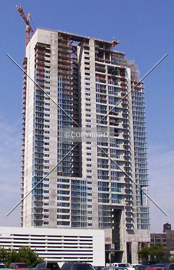 View from the east - 31 Aug 2002