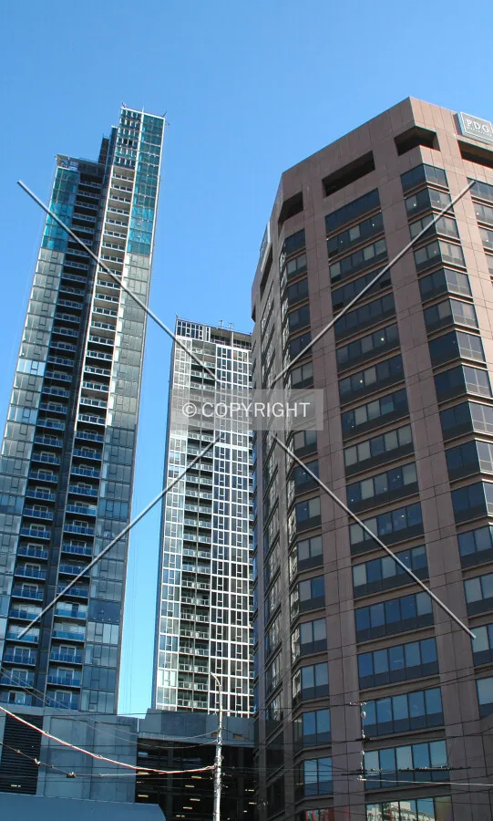 Looking up from Victoria Street