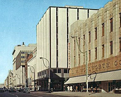 Vintage view from the southwest before restoration