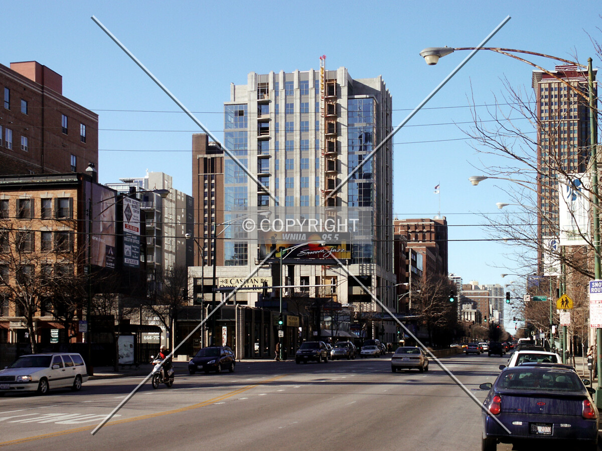 Looking north on LaSalle Street