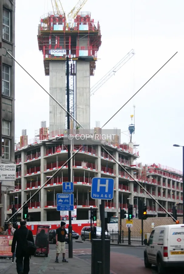 View northwest from City Road