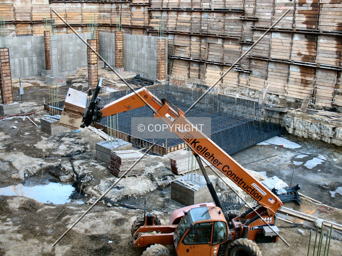 Overview of the pit from the southwest