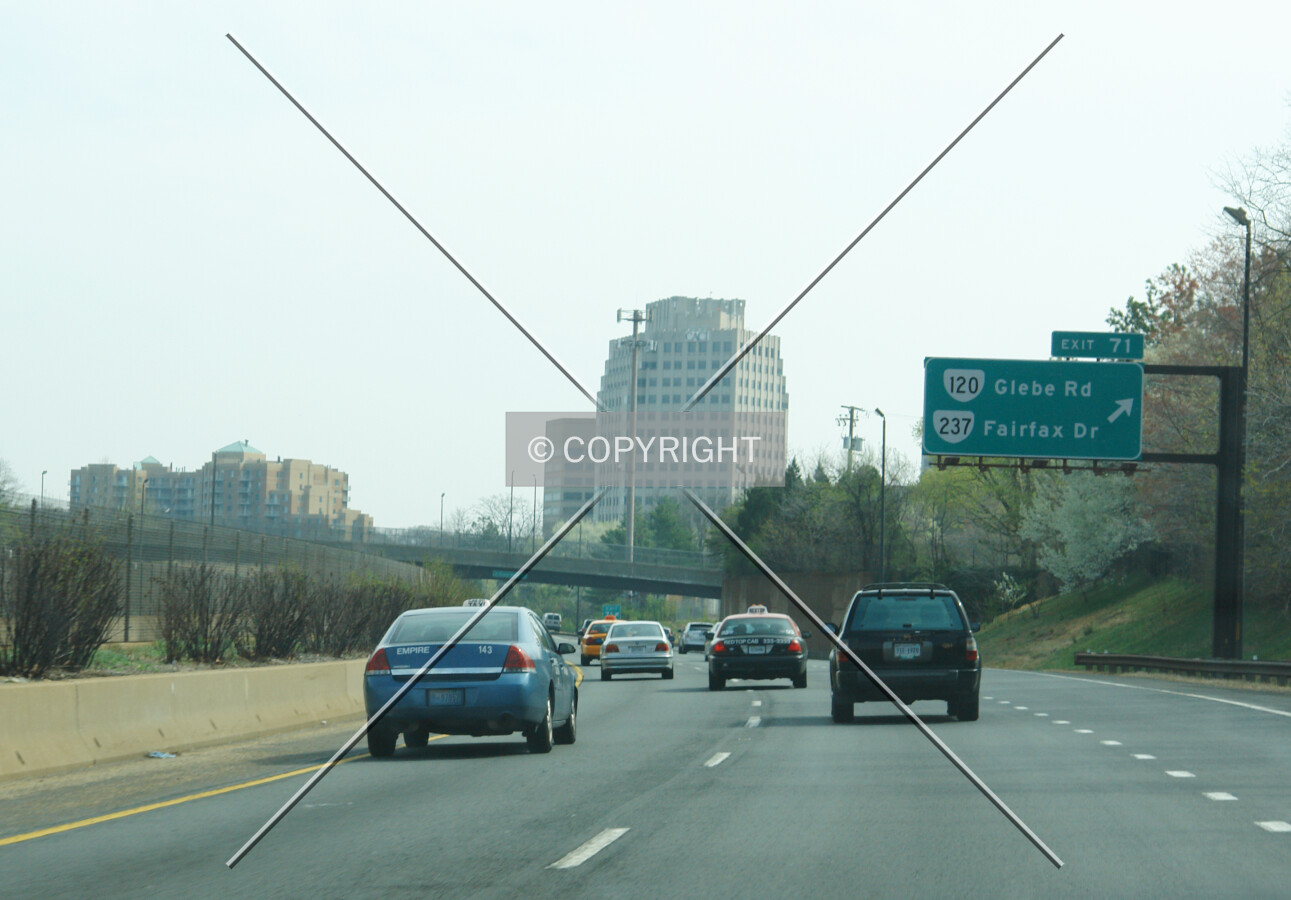 As seen from nearby highway