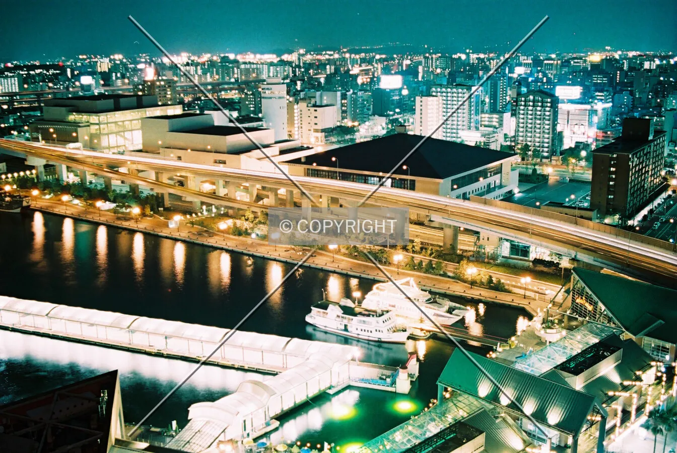 Skyline at night