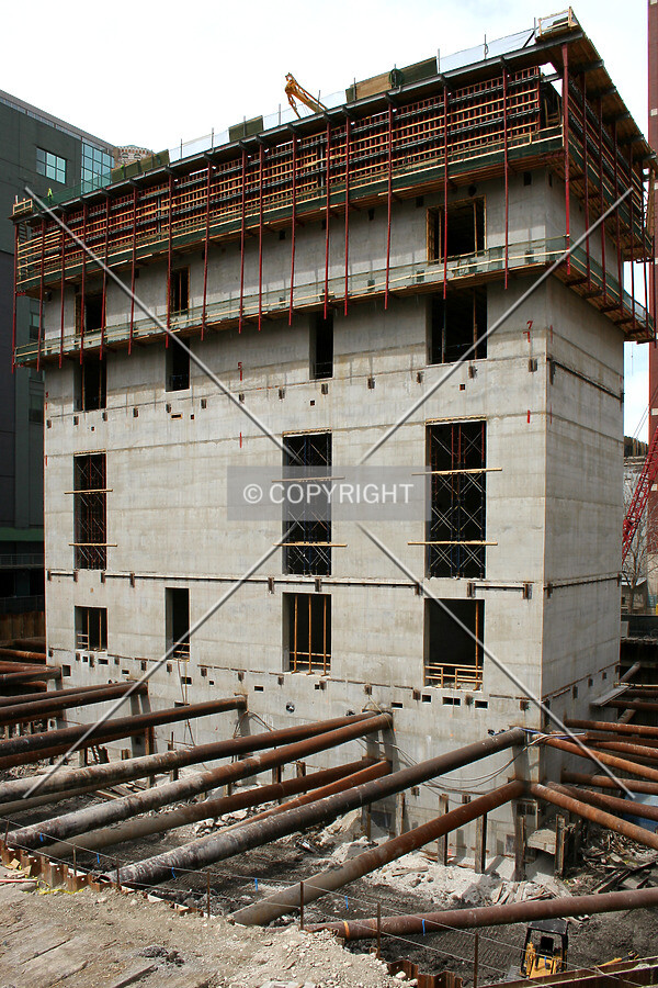 The core, viewed from the southeast