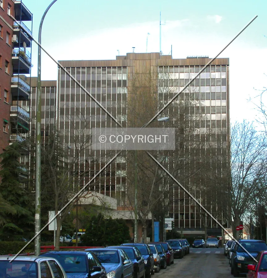 Western side of the building