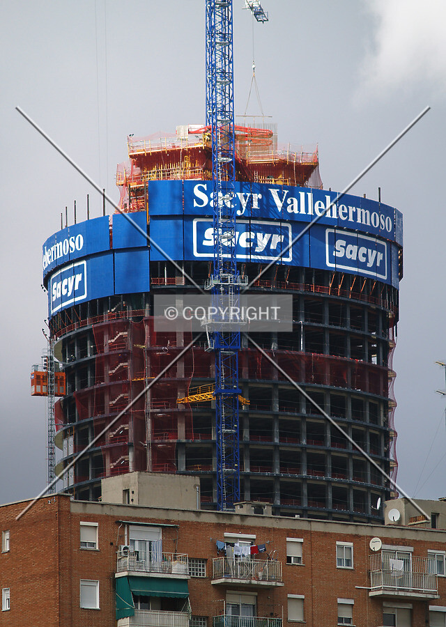 Top floors from Chamartin train station