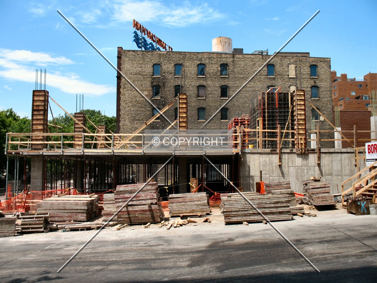Lower section from the east across 3rd Avenue SE