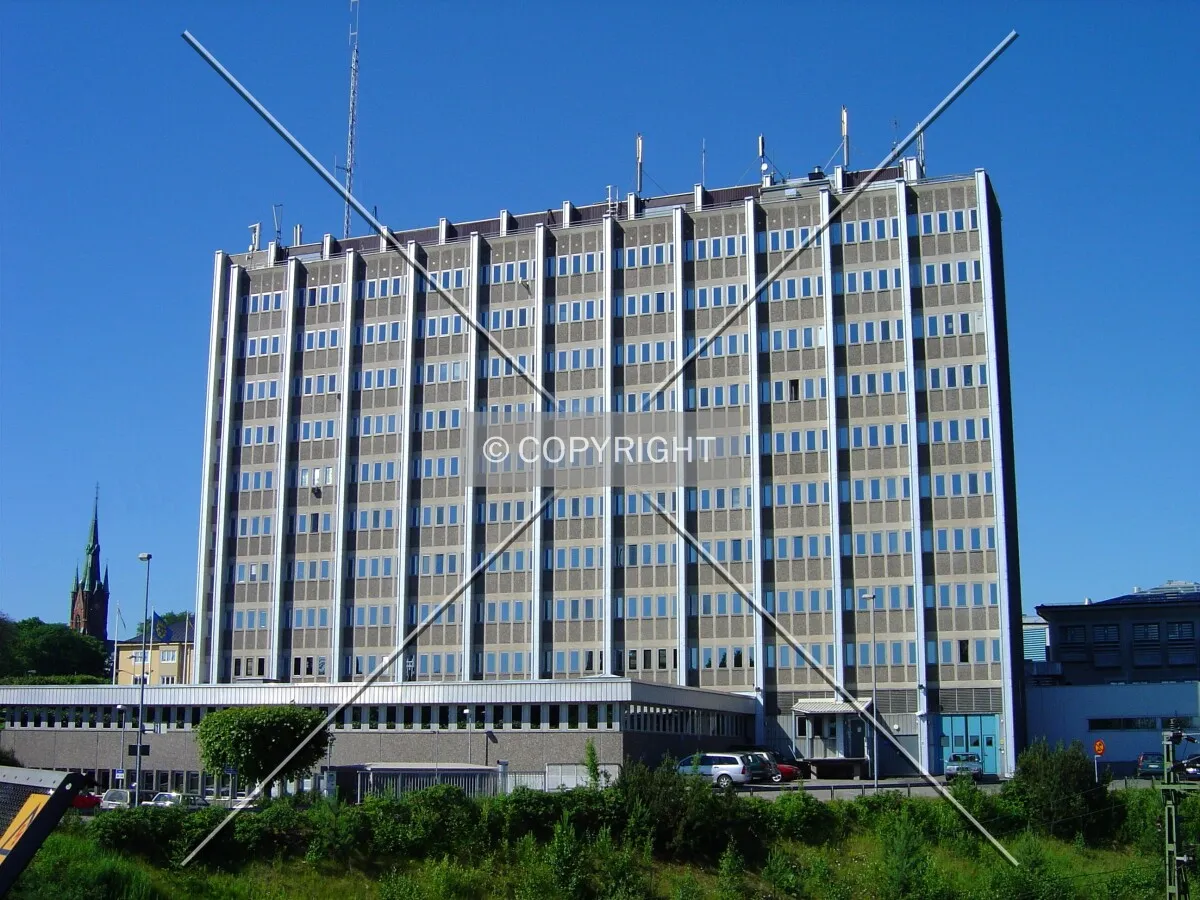 View from the east