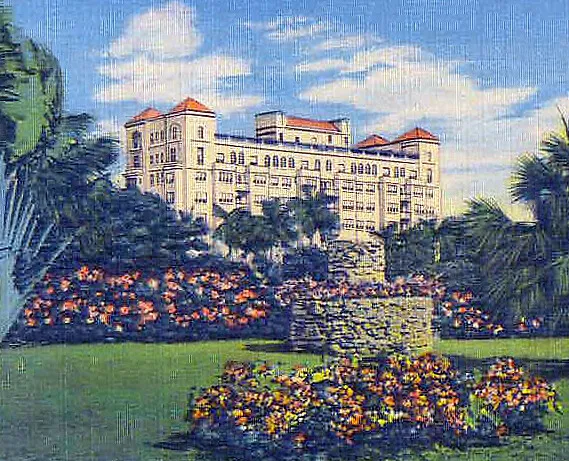 Vintage view from the northwest