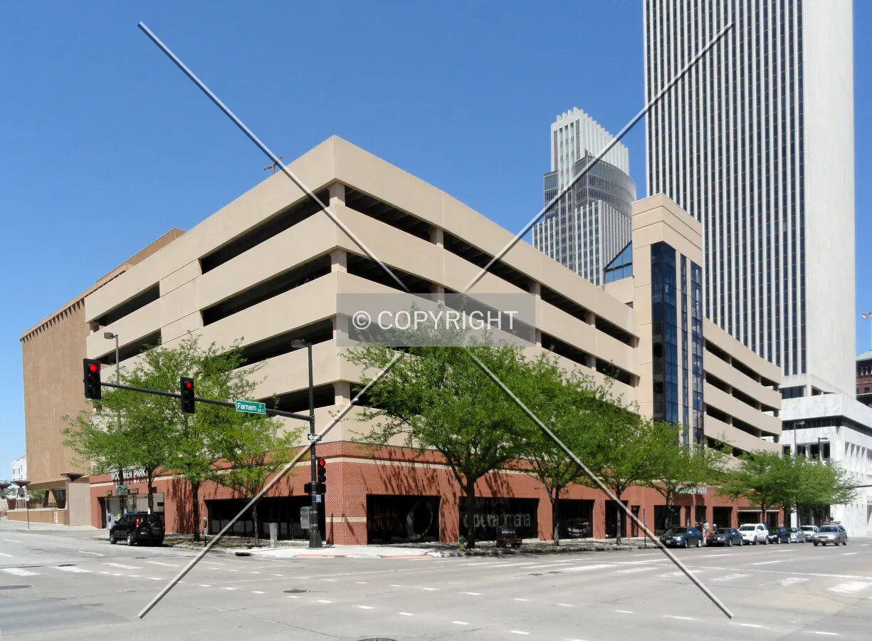 From across Farnam Street to the southwest