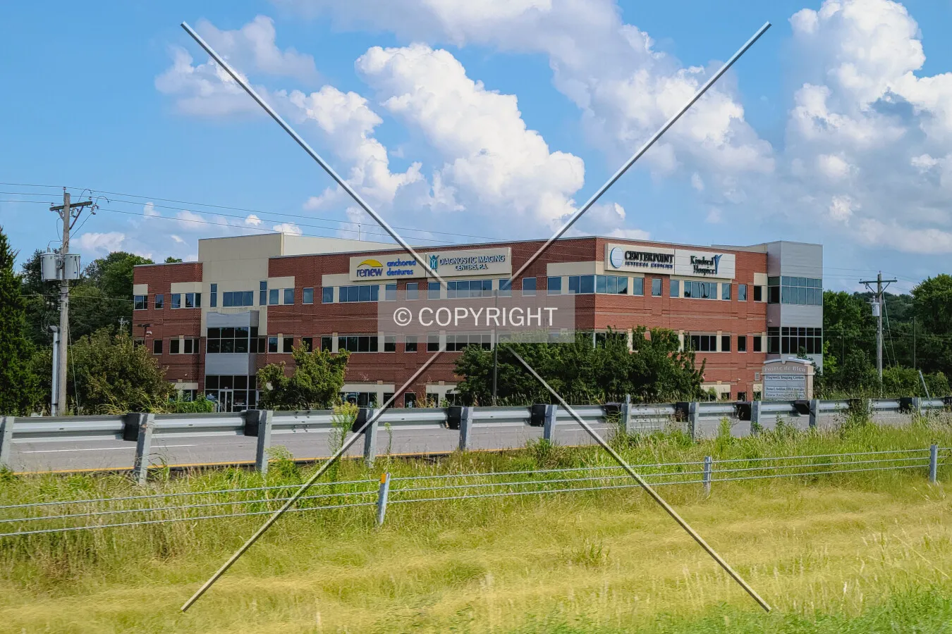 From the northwest; August 19, 2021